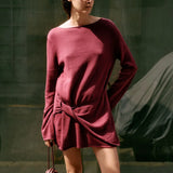 Arcaa Kira Mini Dress - Merlot