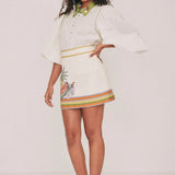 Bohemian Traders Tropicana Mini Skirt