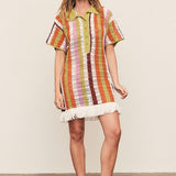 Bohemian Traders Maggie Crochet Mini - Stripe