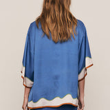 Bohemian Traders Kauai Short Sleeve Shirt - Blue