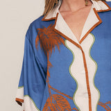 Bohemian Traders Kauai Short Sleeve Shirt - Blue