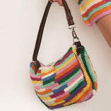 Bohemian Traders Crochet Bag - Rainbow