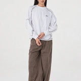 Arcaa Kesh LS Tee - Espresso & Cream