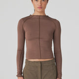 Arcaa Rowlan LS Top - Espresso