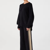 Arcaa Harper Organic Knit Sweater - Black