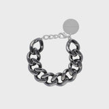 Vanessa Baroni Mini Flat Chain Bracelet - Ultrablack
