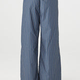Arcaa Rae Pant - Muted Blue Stripe