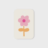 Pink Flower Tag