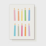 Pastel Candles Card