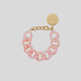 Vanessa Baroni Flat Chain Bracelet - Peach Sorbet