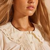 Spell Fleur De Lis Blouse - Ivory