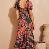 Spell Isola Gown - Midnight Bloom