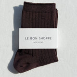 LeBon Her Socks - Coffee