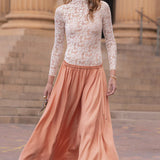 Spell Poison Peach Maxi Skirt