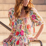 Spell Valley of Dolls Short Sleeve Blouse - Opal