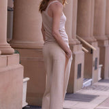 Spell Kansas Track Flare Pant - Stone