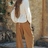 Spell London Pleated Pant - Tan