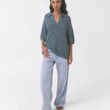 Nagnata Vegetable Dye Utility Jean - Mist