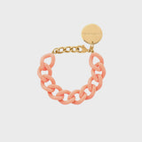 Vanessa Baroni Flat Chain Bracelet - Peach
