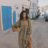 Kinga Csilla Zoya Block Print Marrakech Dress