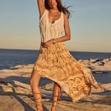 Spell Mermaid Cove Midi Skirt