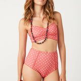 Sunshine Bandit High-Waisted Brief - Cayenne