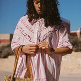 Kinga Csilla Tessera Nola Button Down Dress