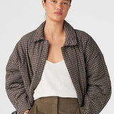 Arcaa Matteo Jacket - Espresso Check