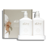 Wash & Lotion Duo + Tray - Mango & Lychee