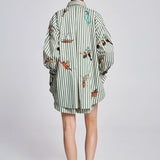 Alemais Bisou Embroidered Shirt