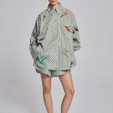 Alemais Bisou Embroidered Shirt