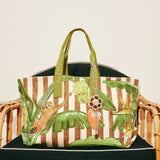 Alemais Toucan Tango Canvas Beach Tote