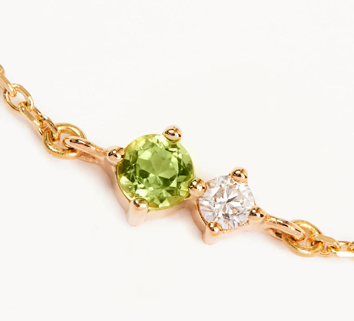 14k Solid Gold Magic Within Birthstone Diamond Bracelet