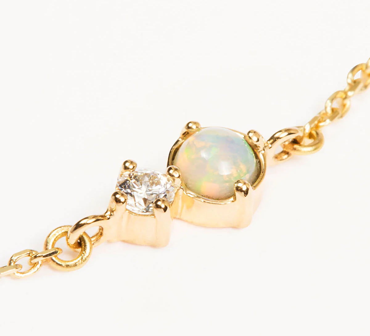 14k Solid Gold Magic Within Birthstone Diamond Bracelet