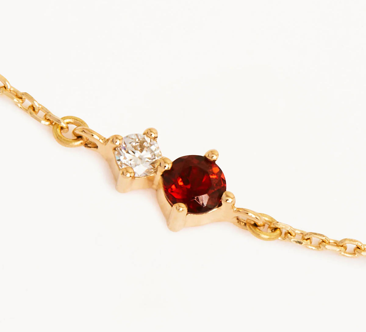 14k Solid Gold Magic Within Birthstone Diamond Bracelet