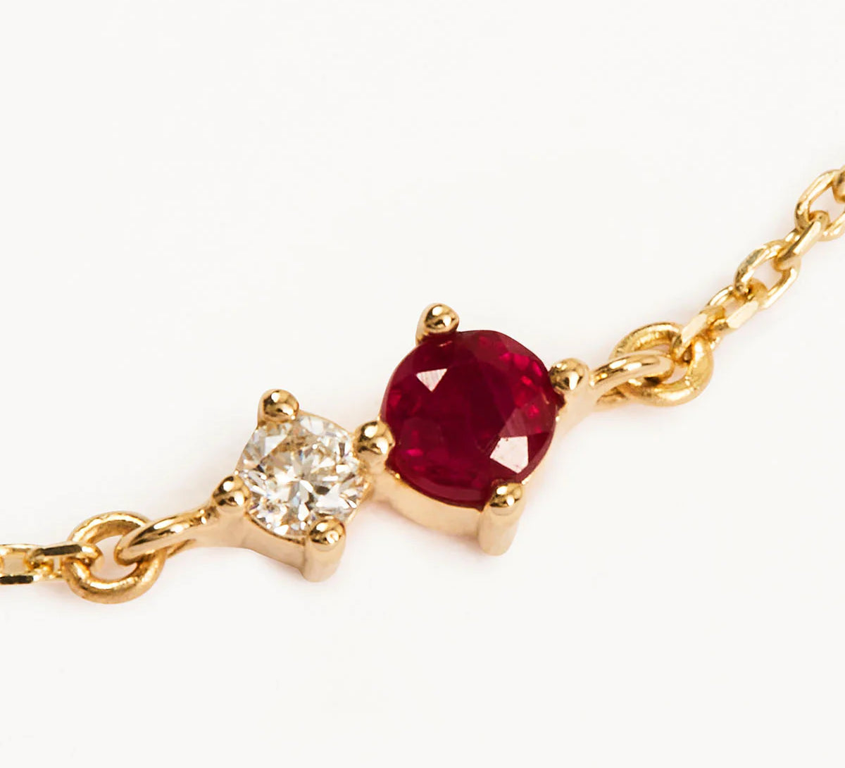 14k Solid Gold Magic Within Birthstone Diamond Bracelet