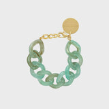 Vanessa Baroni Flat Chain Bracelet - Jade