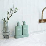 Wash & Lotion Duo + Tray - Kaffir Lime & Green Tea