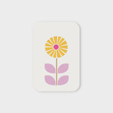 Yellow Flower Tag